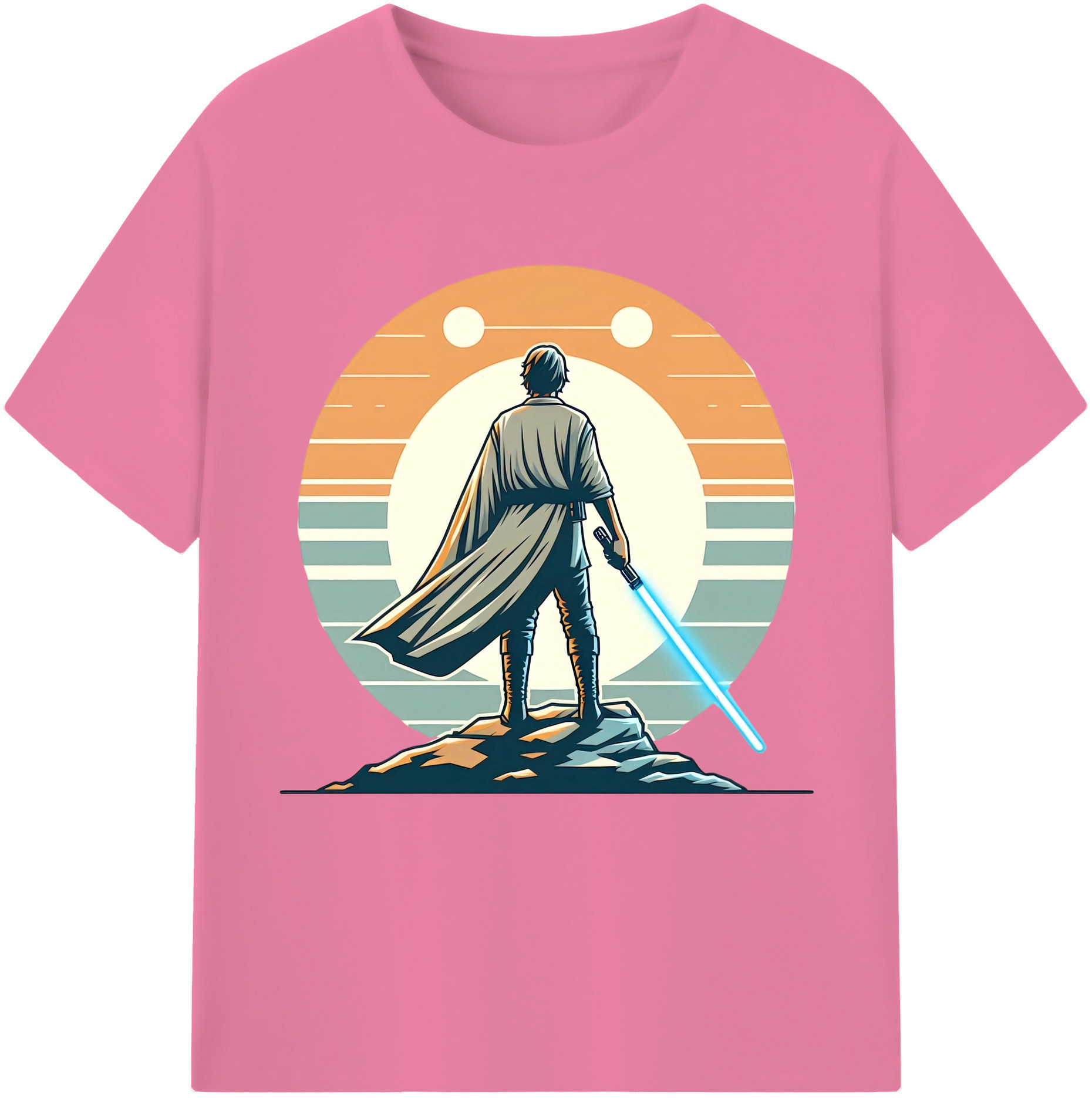 （画像用） スター・ウォーズ Star Wars 綿100％半袖Tシャツ（フロントプリント）